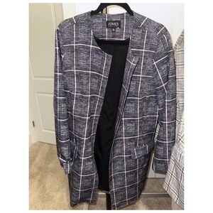 Jones New York Grey & Pink Jacket